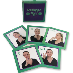 Cartas Dedinhos Signs - Tamanho 10x10